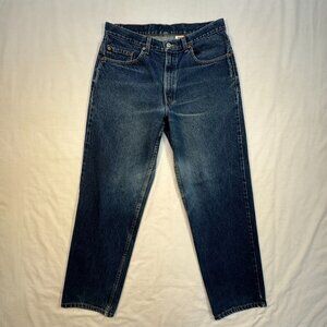 Vintage Levi's 550 Jeans Mens 34x30 Blue Denim Relaxed Fit Y2K Medium Wash